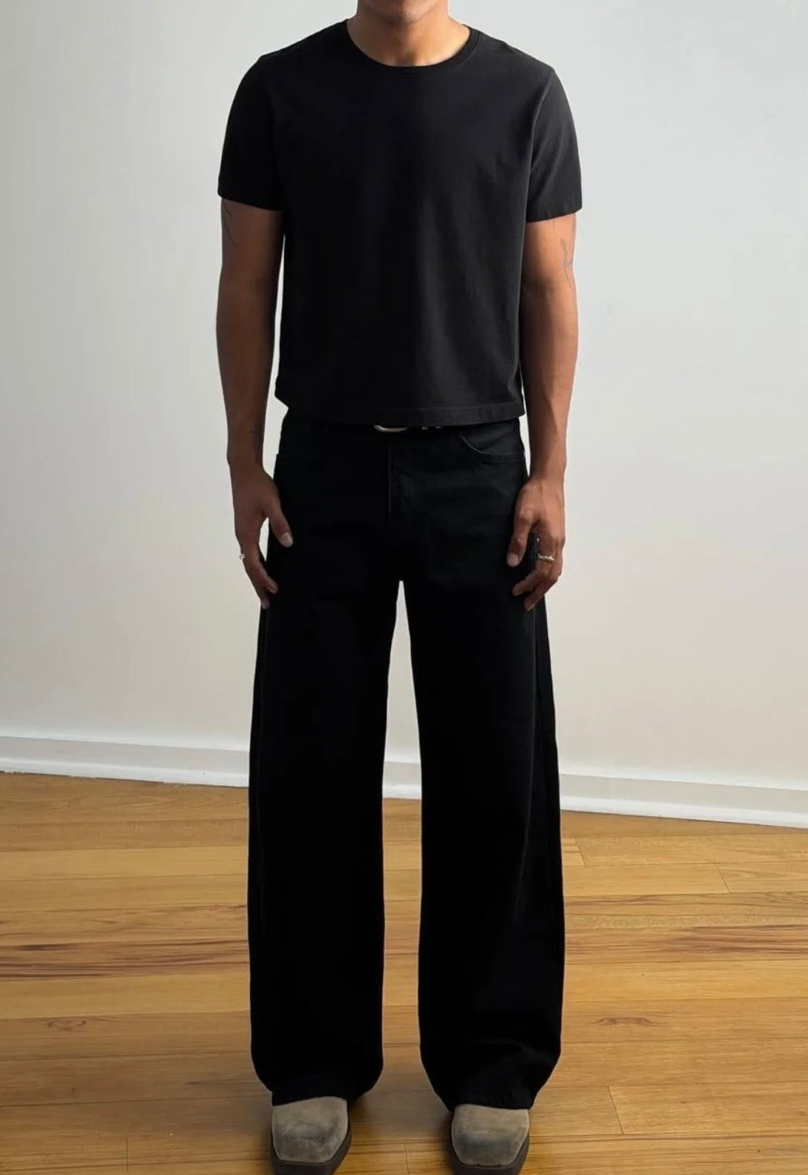 MONARQ Obsedian loosefit Jeans