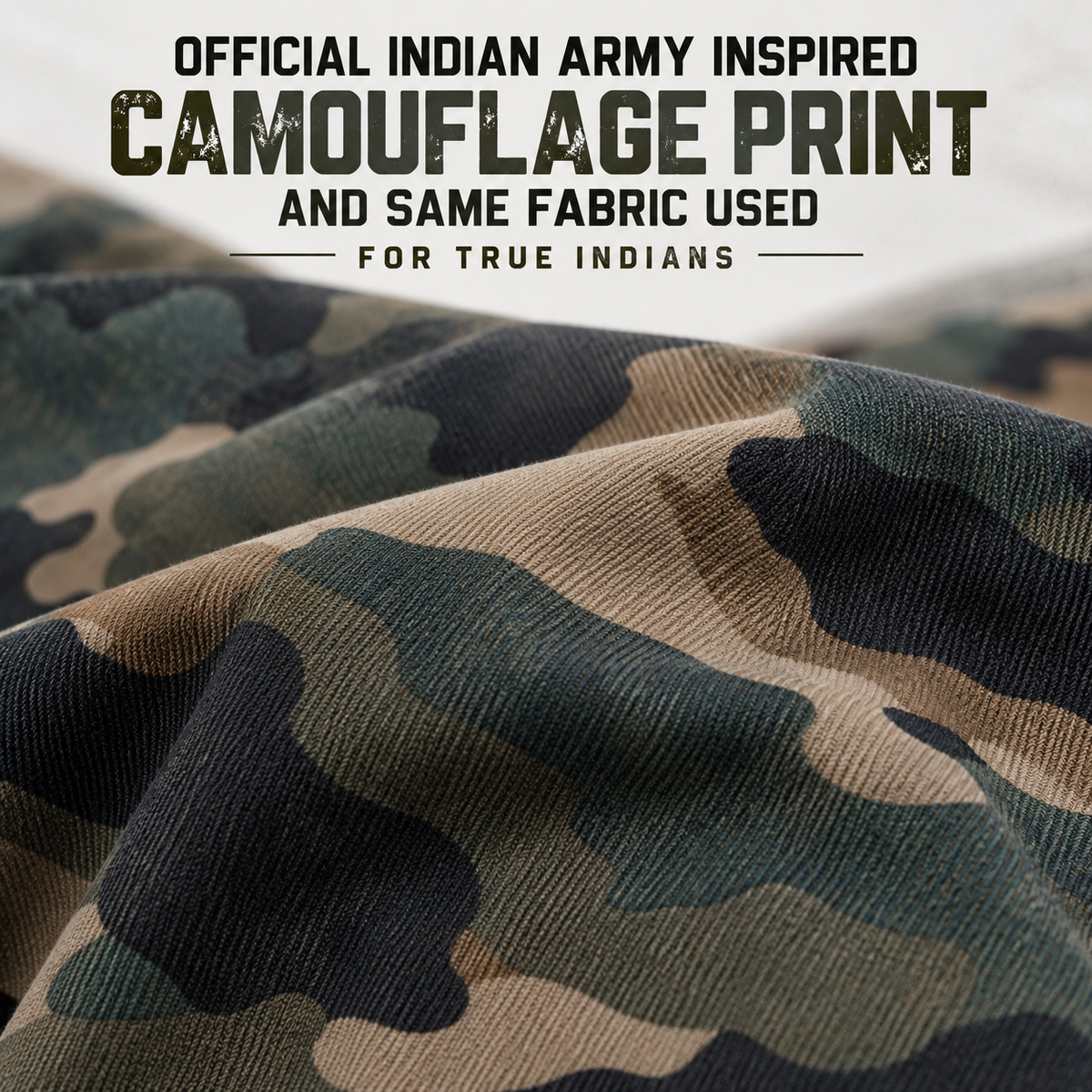 MONARQ Shaurya Camo Cargo - (Indian Army Inspired)