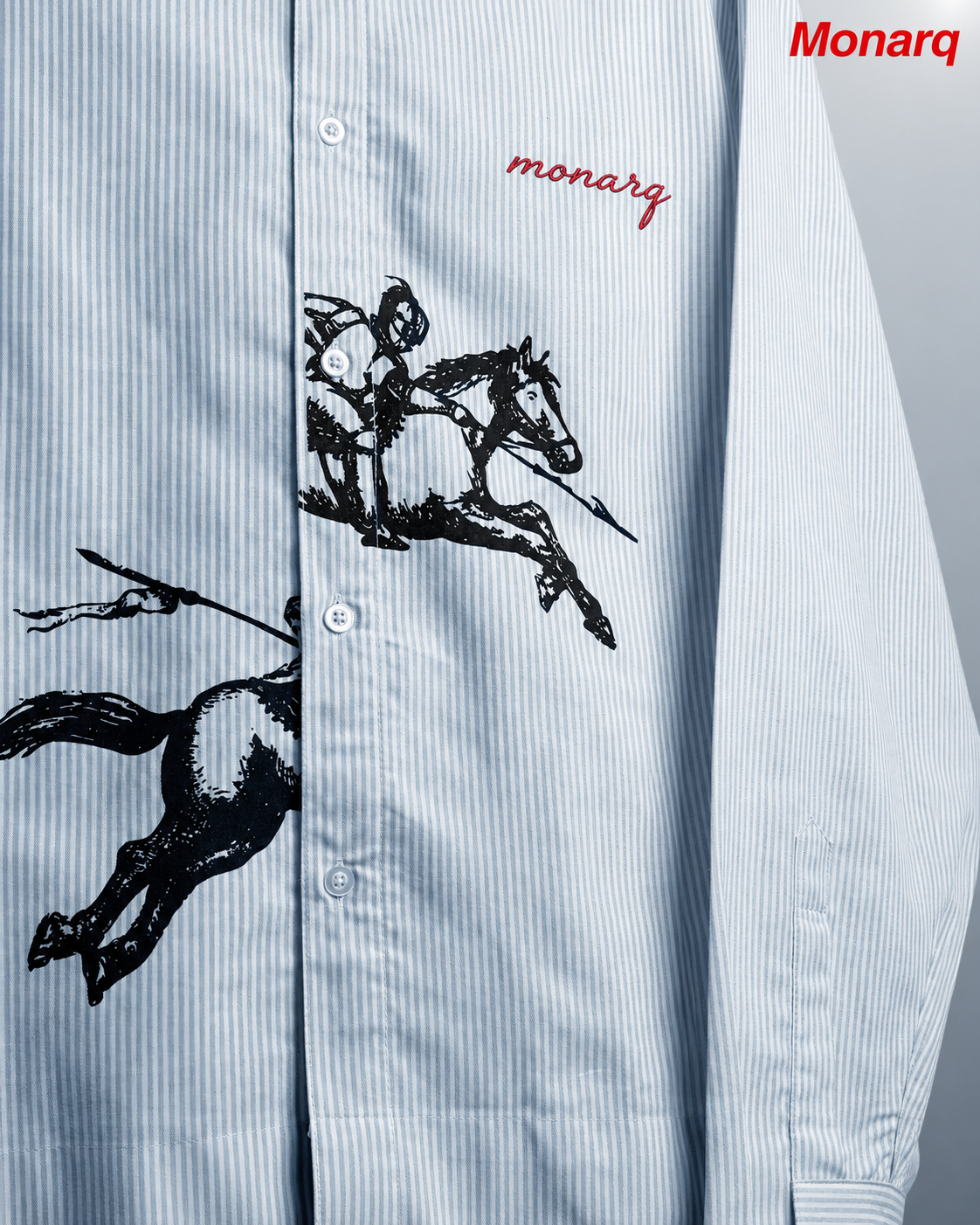 MONARQ Old Money Striped Shirt