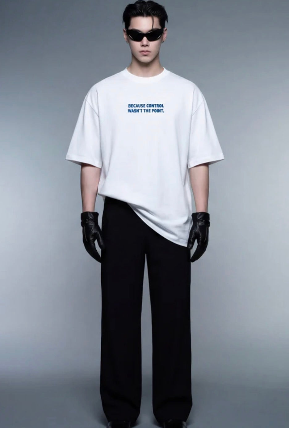 Absolute Sober Oversized Tee – White