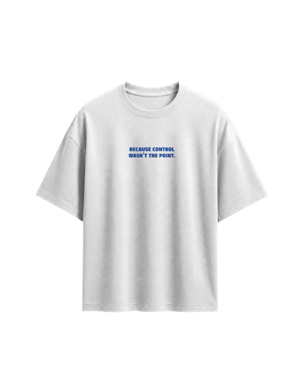 Absolute Sober Oversized Tee – White