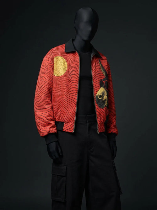 MONARQ Apex Shacket – Crimson Mirage Edition
