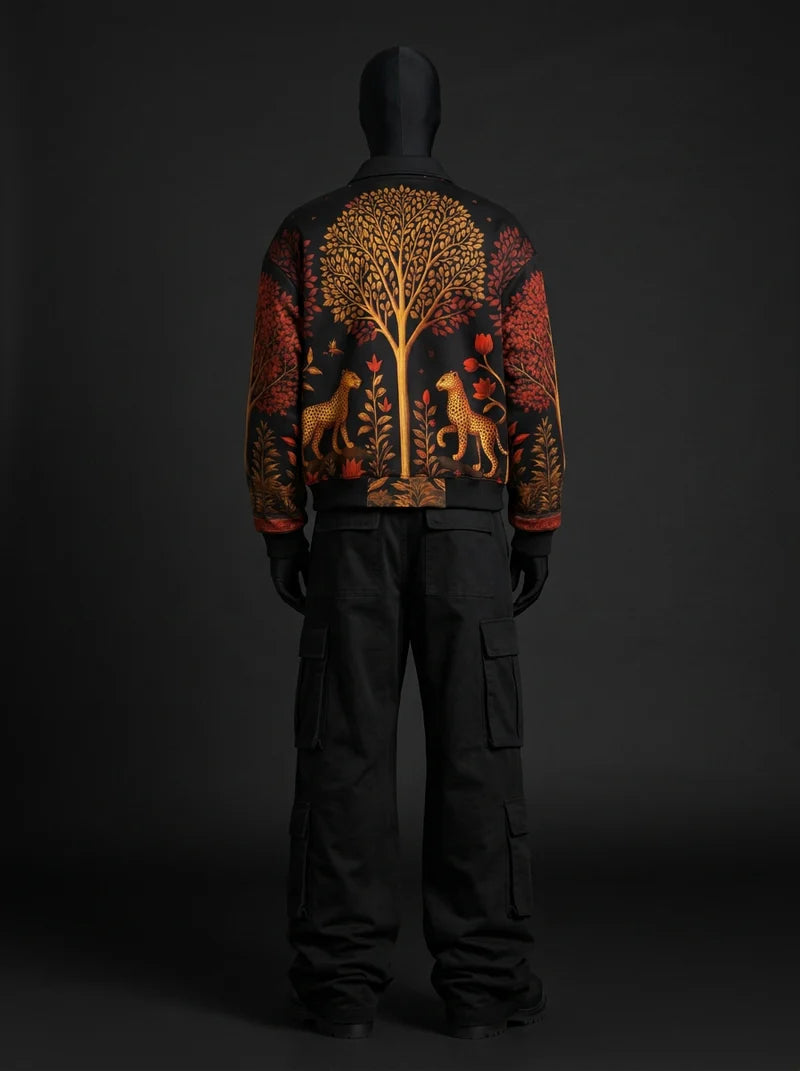 MONARQ Apex Shacket – Noir Safari Edition