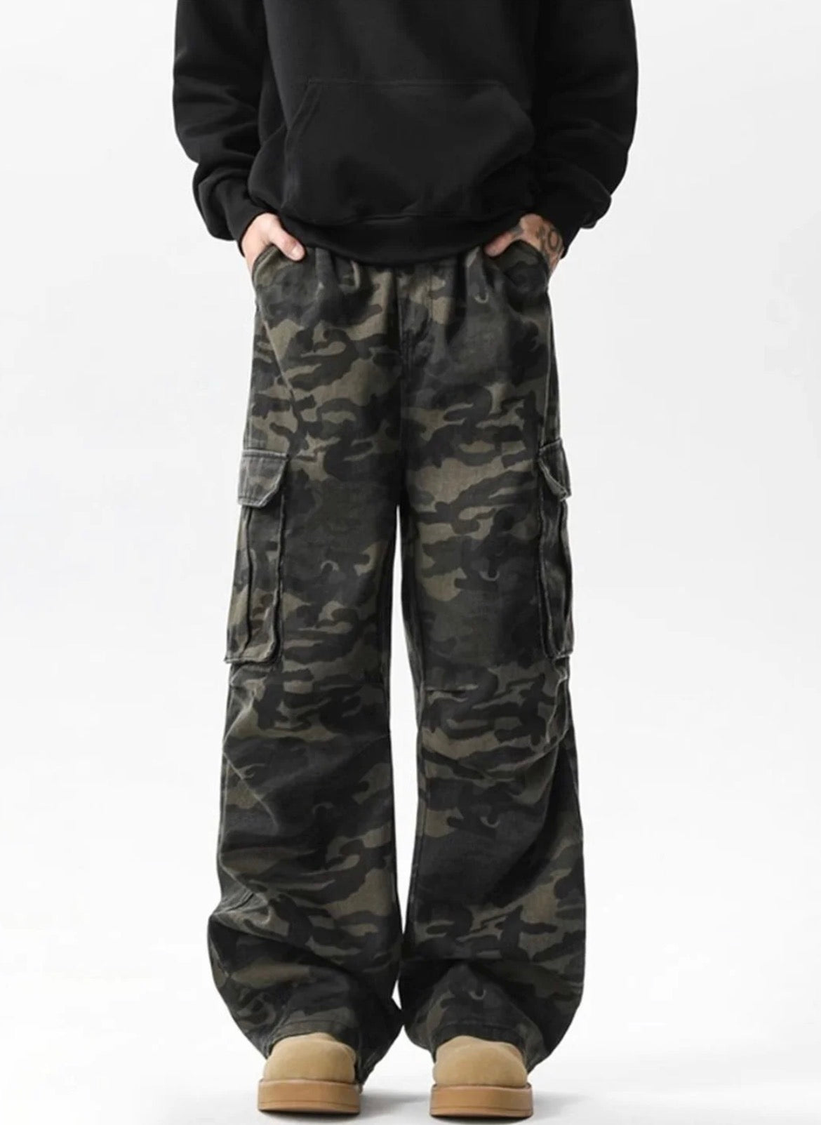 MONARQ Black-Ops Cargo Pants + Free T-shirt