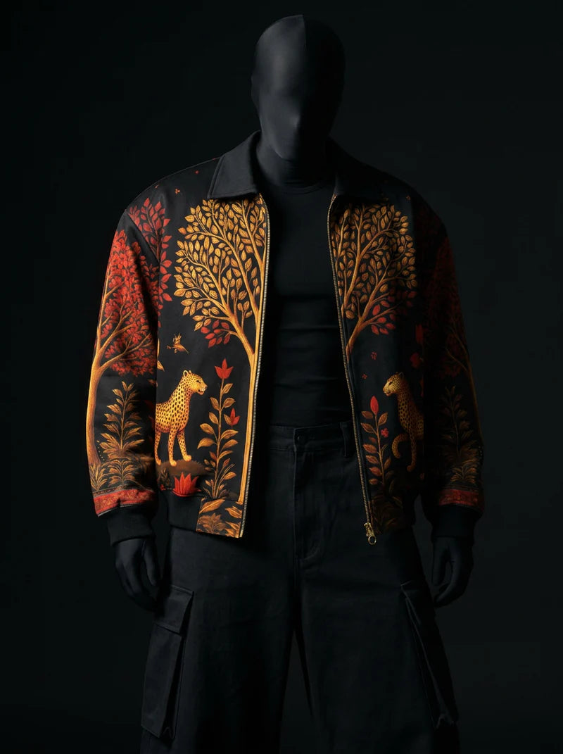MONARQ Apex Shacket – Noir Safari Edition