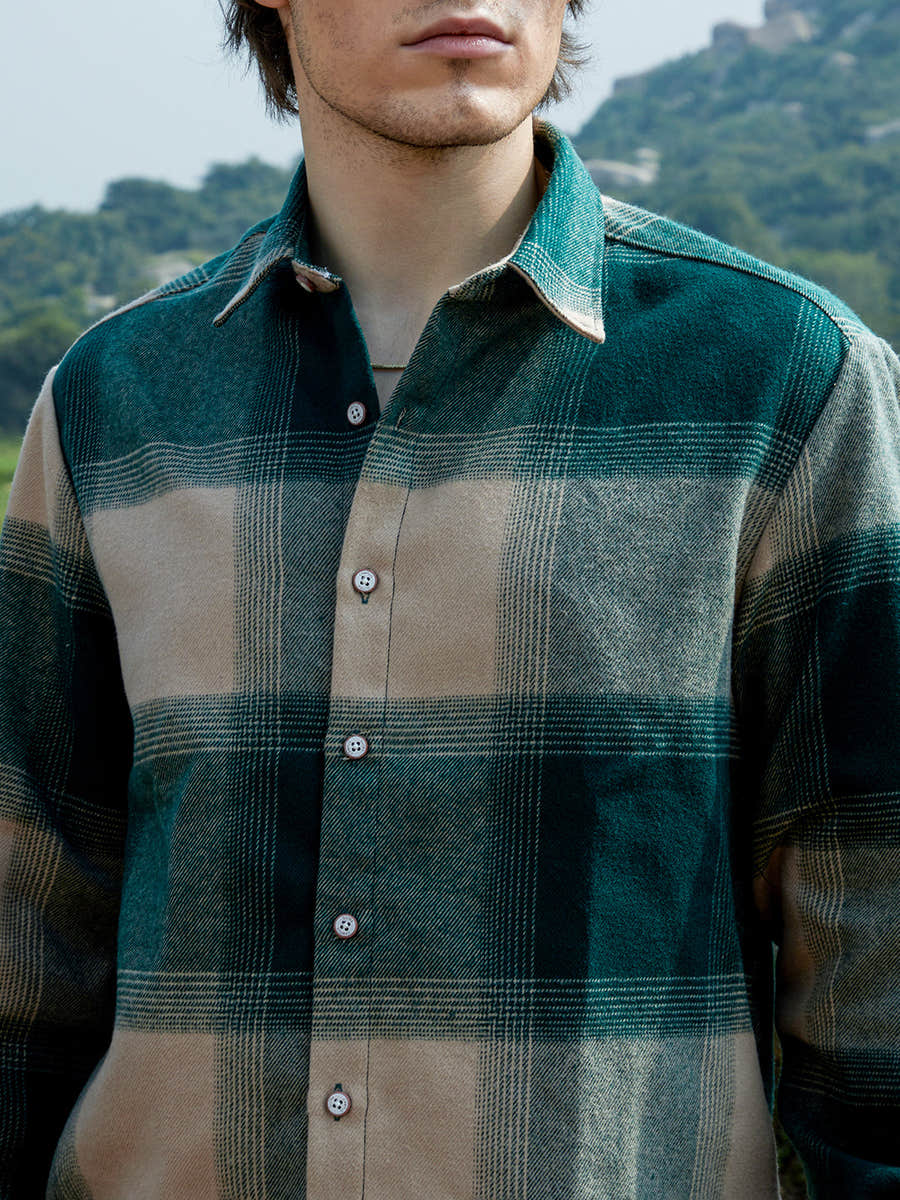 MONARQ Highland Flannel Shirt [Boxy]