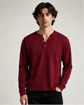 MONARQ Red Henley T-Shirt