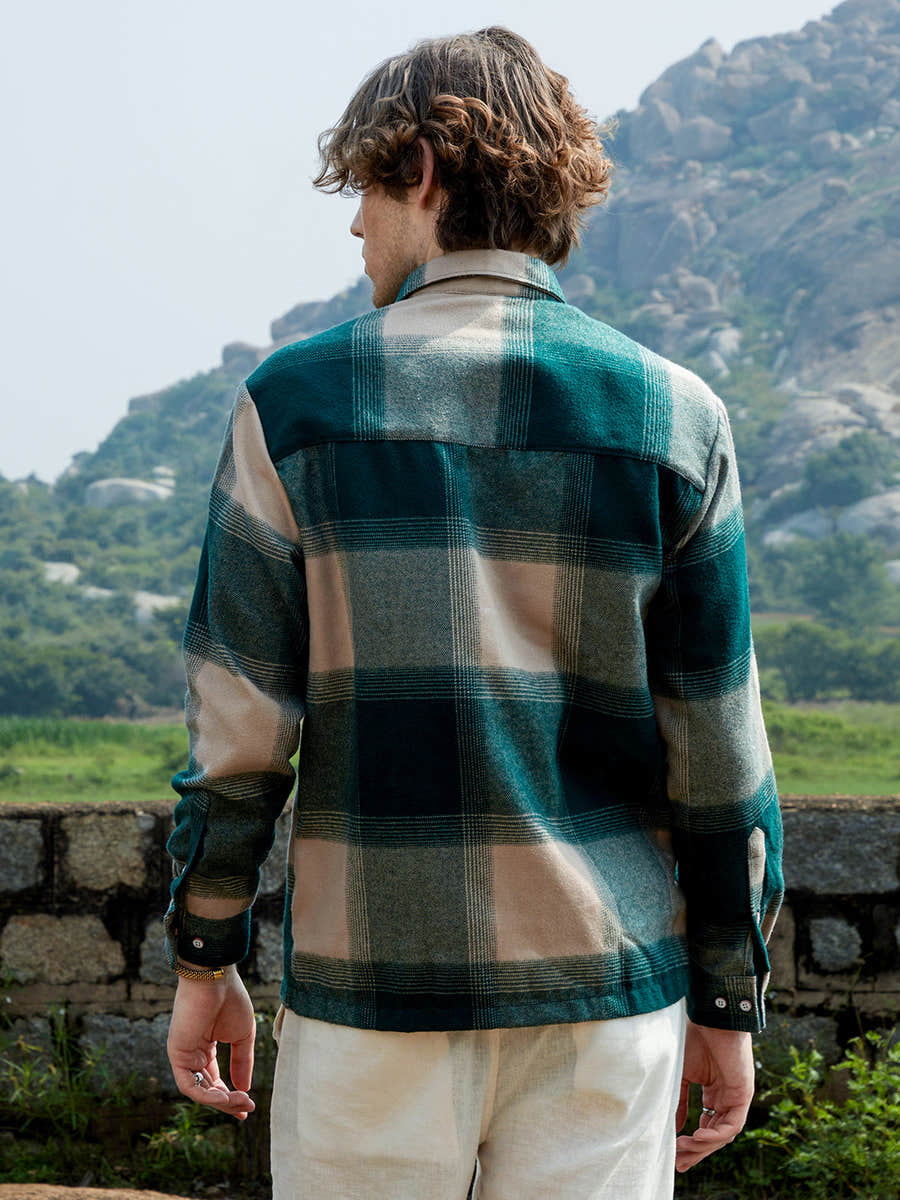 MONARQ Highland Flannel Shirt [Boxy]