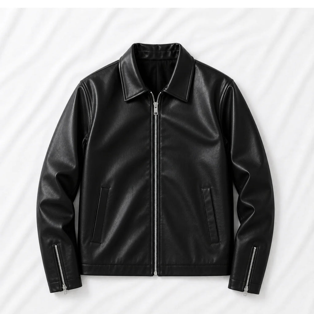 Monarq Noir Leather Jacket