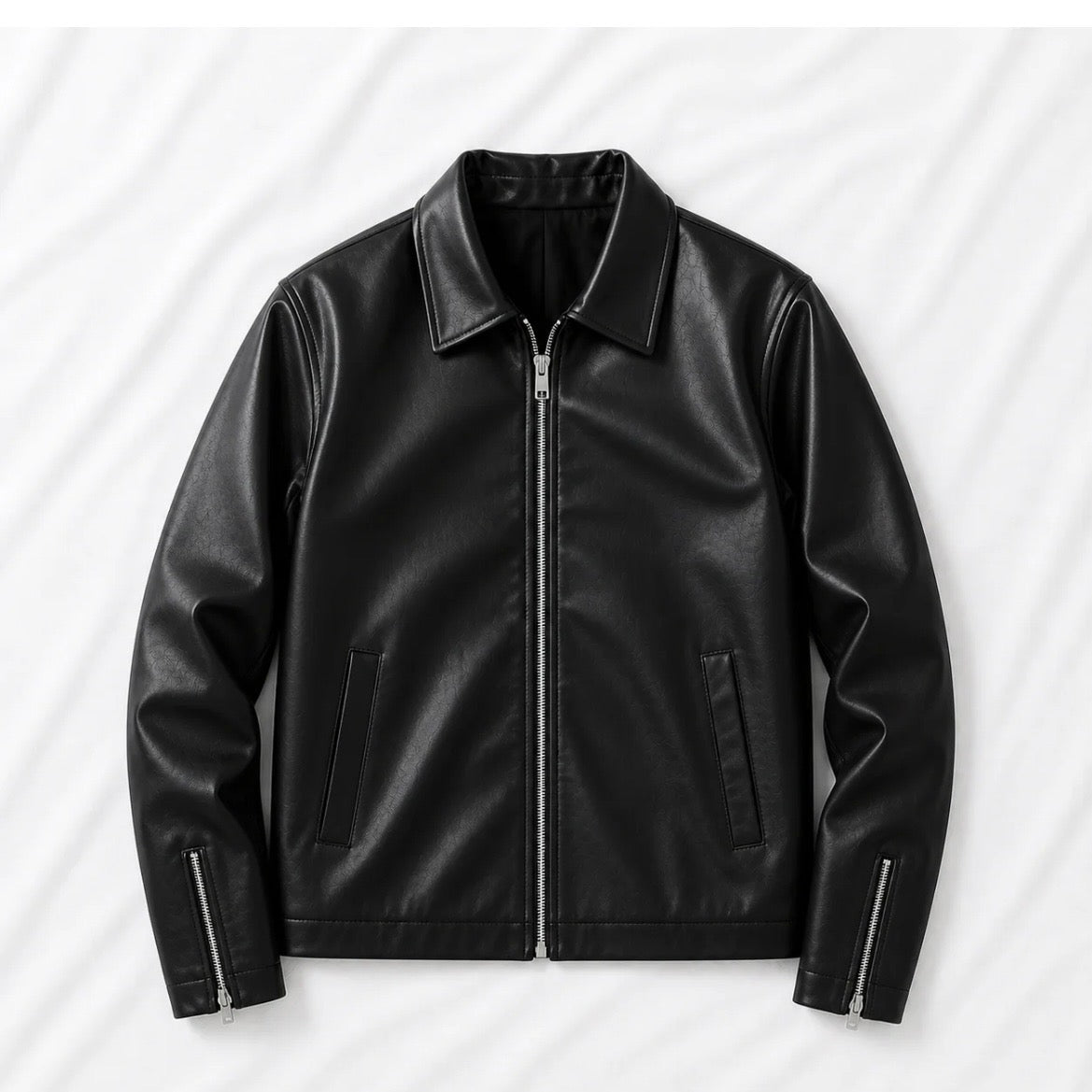 Monarq Noir Leather Jacket