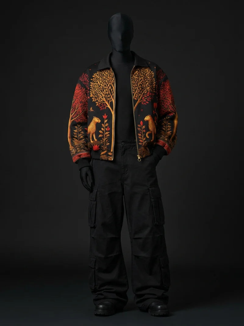MONARQ Apex Shacket – Noir Safari Edition