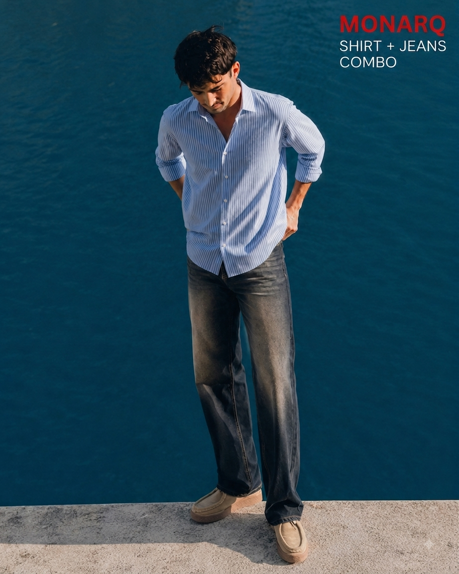 The Monarq Signature Combo (Shirt+Jeans)