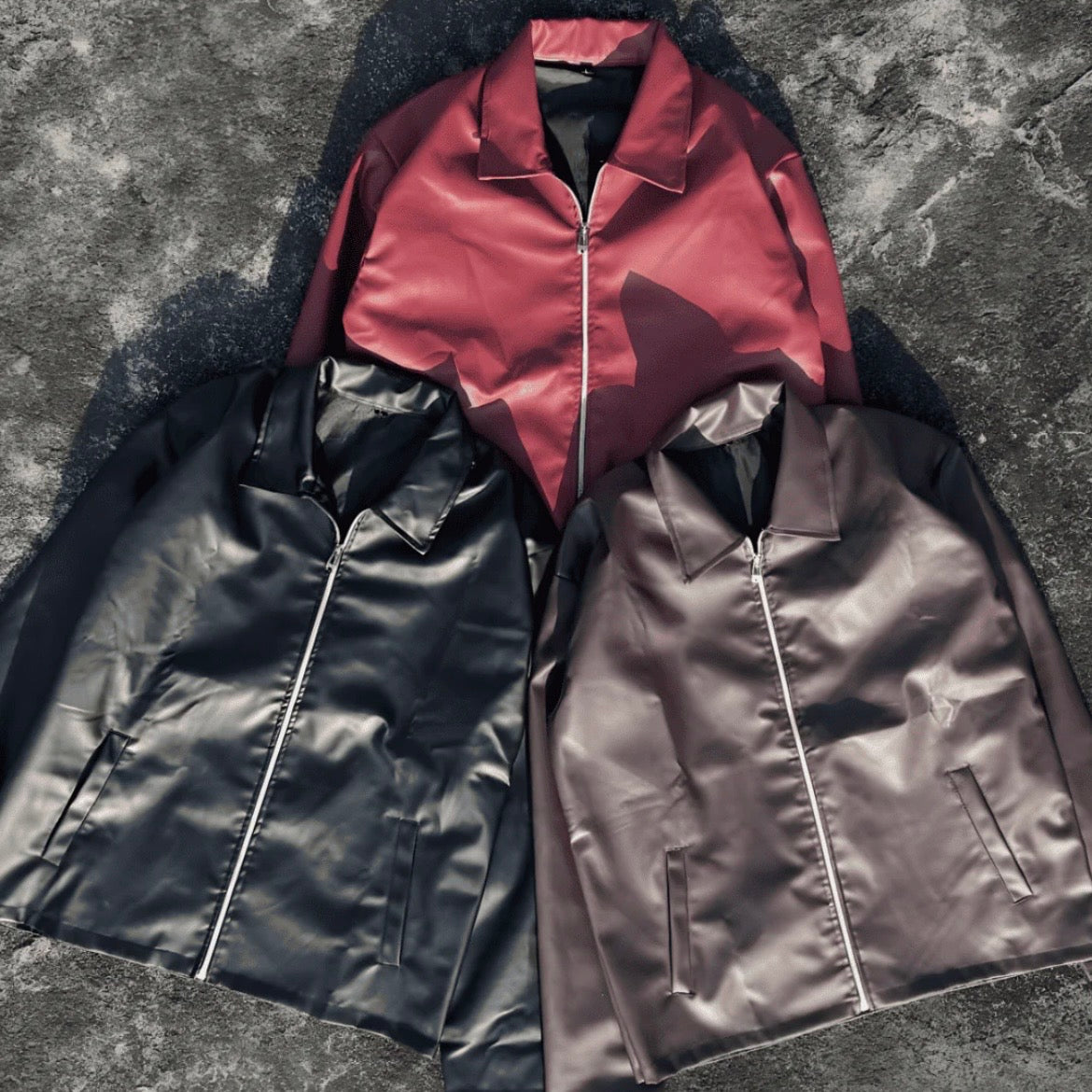 Monarq Noir Leather Jacket